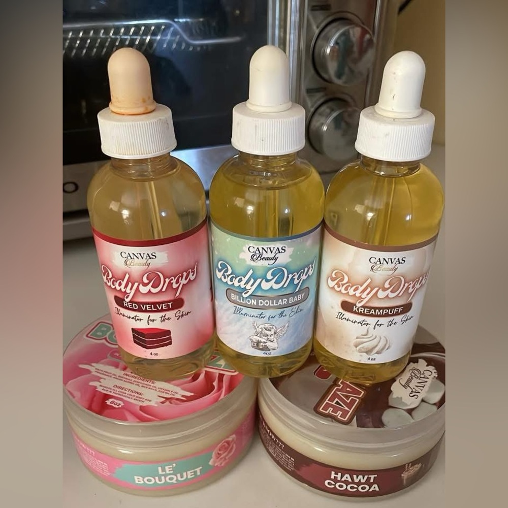 Canvas Beauty Body Drops Set